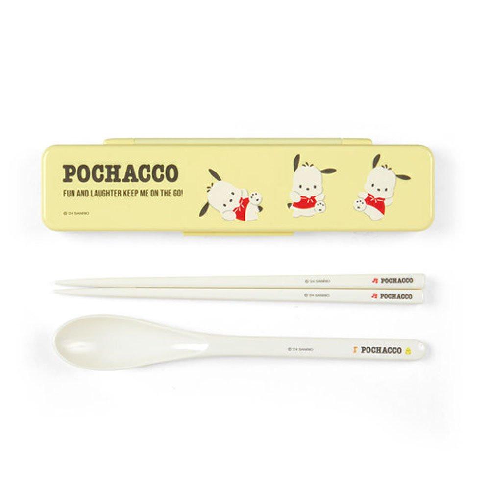 Pochacco Chopsticks & Spoon with Case Set