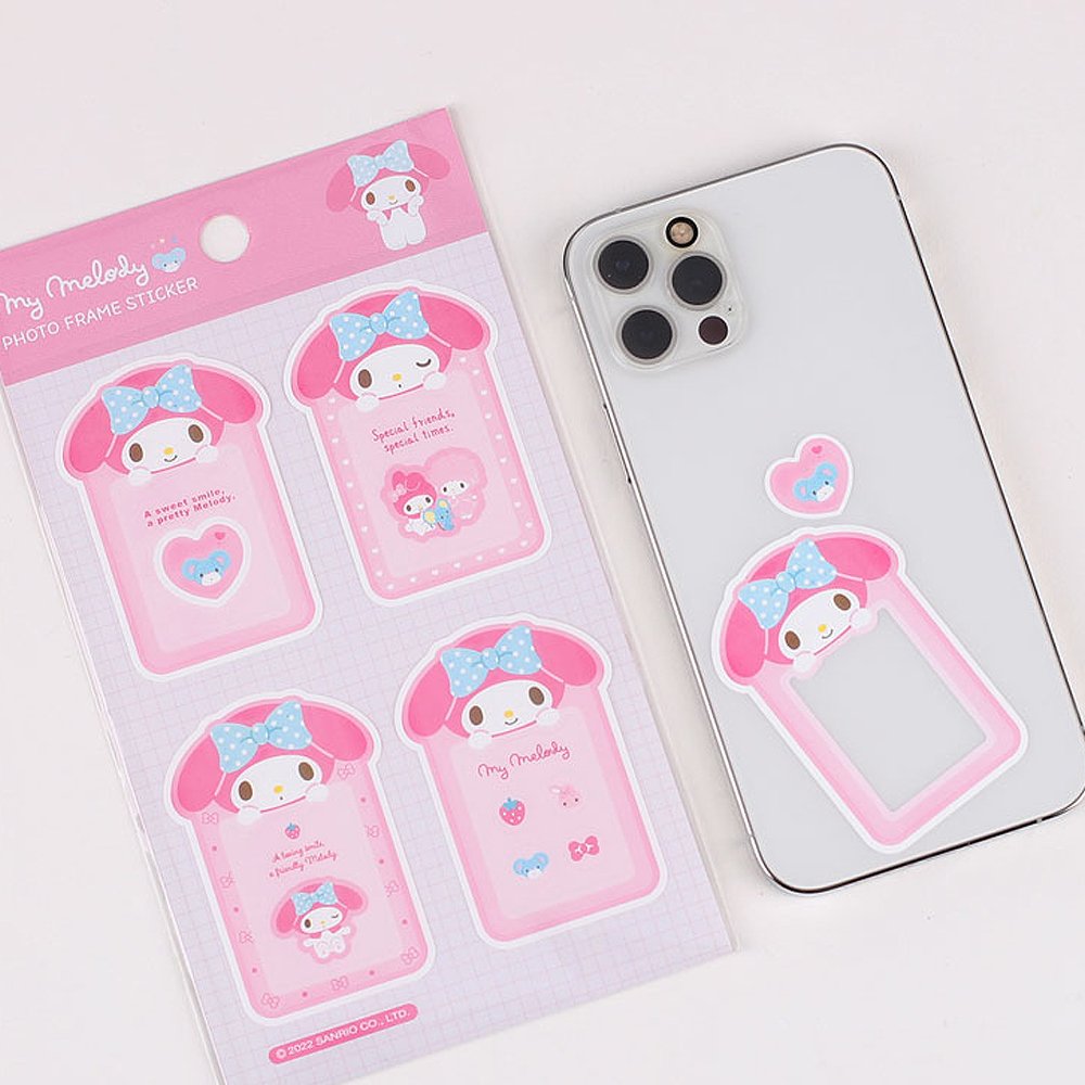 My Melody Photo Frame Sticker