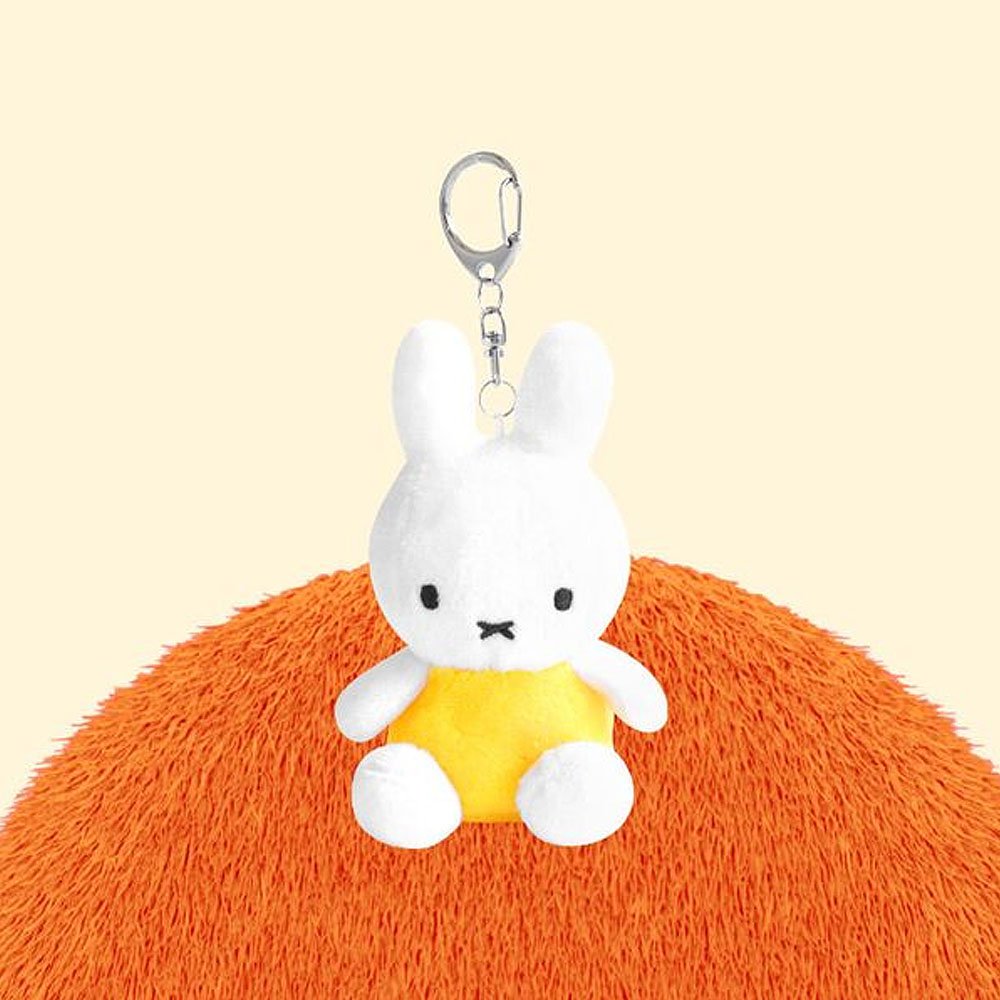 Miffy Mascot Clip-On Keychain