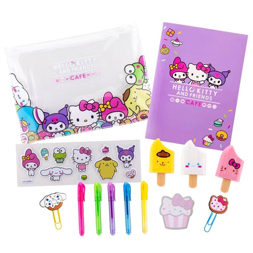 Sanrio Hello Kitty and Friends Cafe Stationery Set