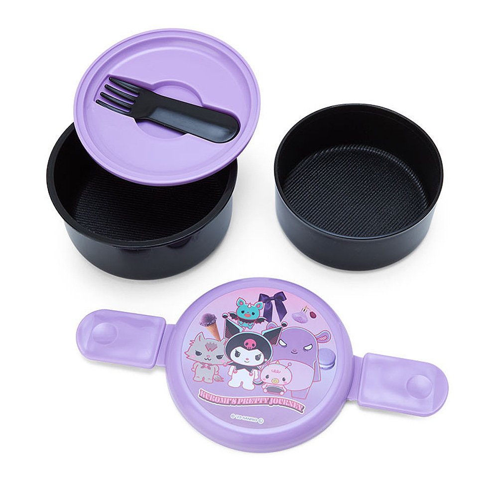 Sanrio Kuromi Round Bento Lunch Box