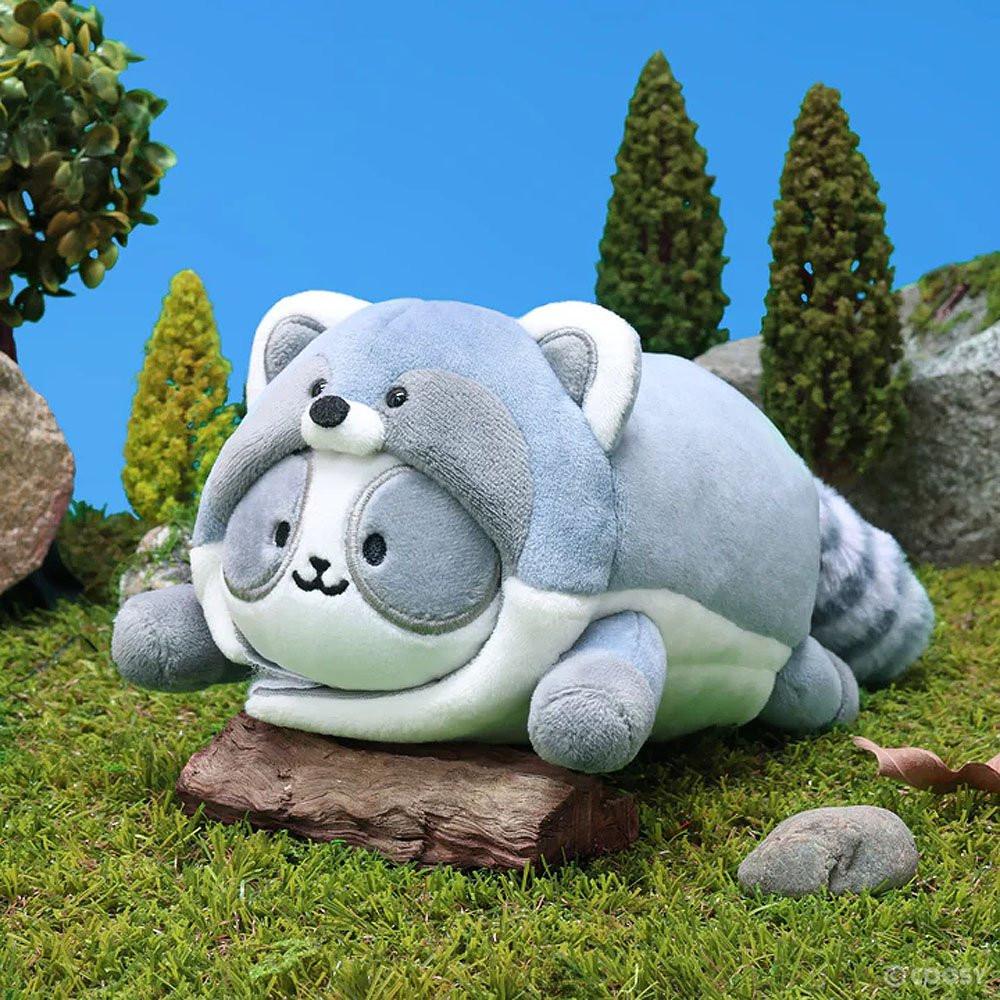 Anirollz Raccoon Pandaroll Small Outfitz Plush