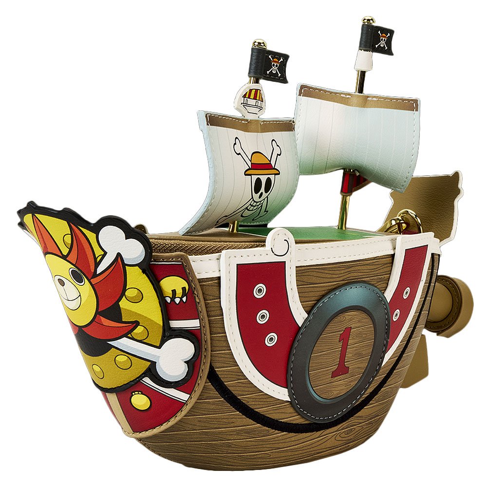 Loungefly x One Piece Thousand Sunny Ship Figural Crossbody Bag