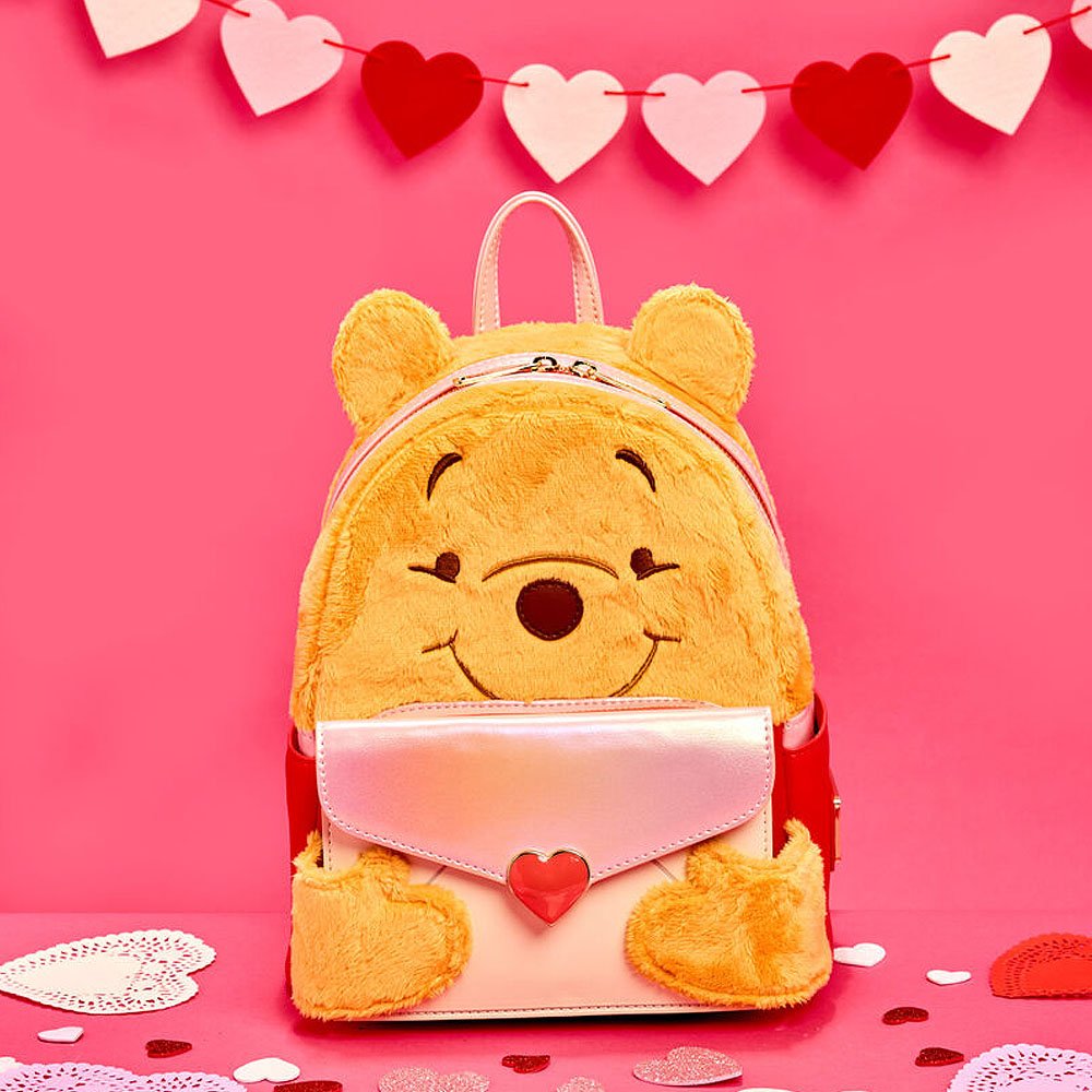 Loungefly x Winnie The Pooh & Piglet Love Letter Cosplay Mini Backpack