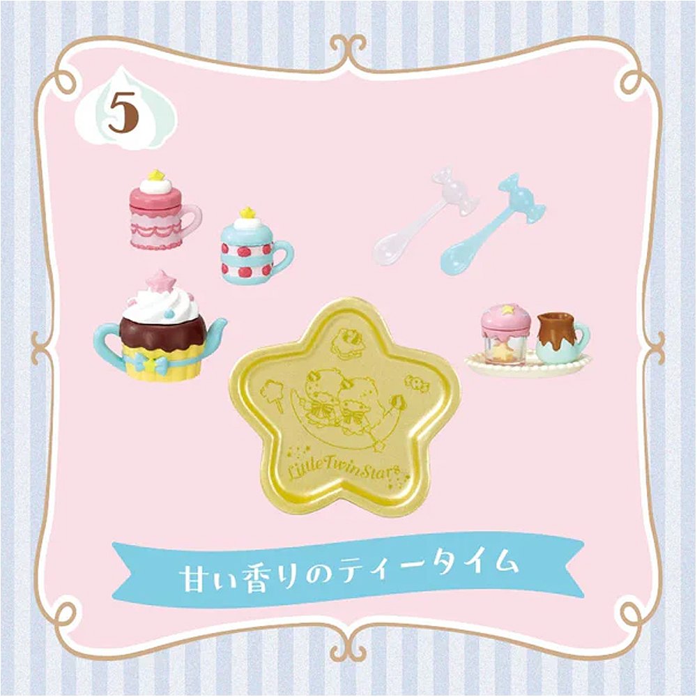 Re-Ment Little Twin Stars Pastel Sweets Room Blind Box