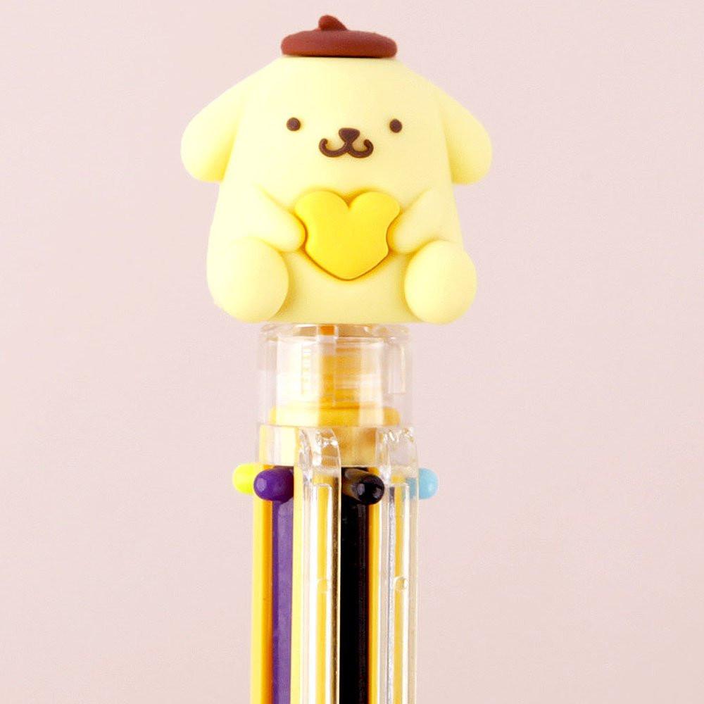Sanrio Pompompurin Figure 6-Color Pen