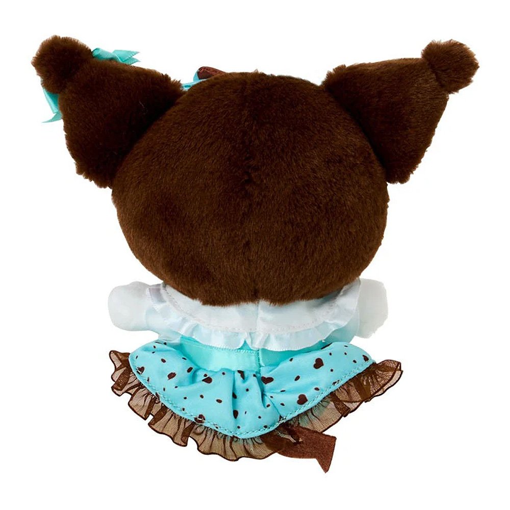 Sanrio Kuromi Mascot Clip-On Plush Keychain : Chocolate Mint