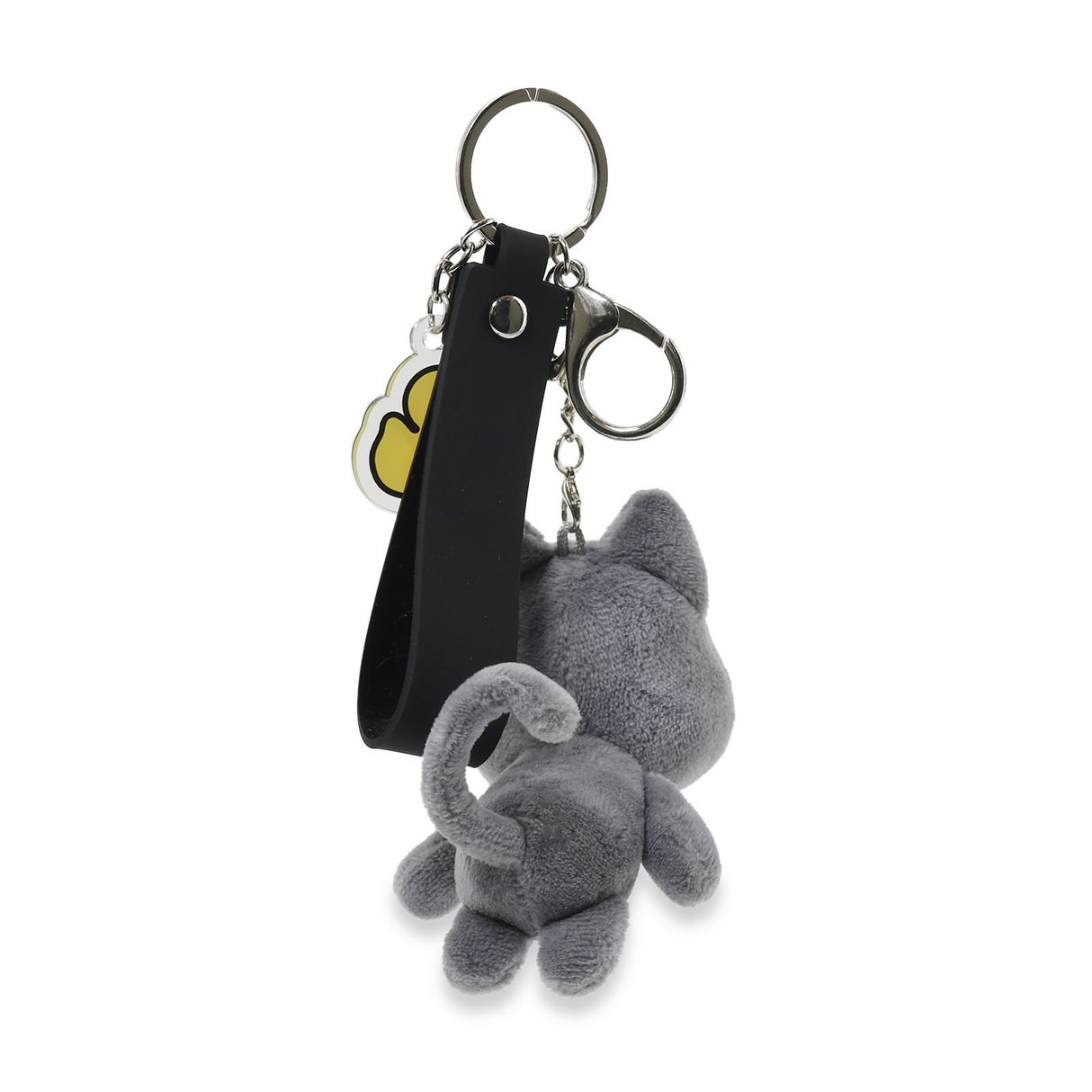 Hakongee Lying Plush Mascot with Duck Charm Keychain Strap