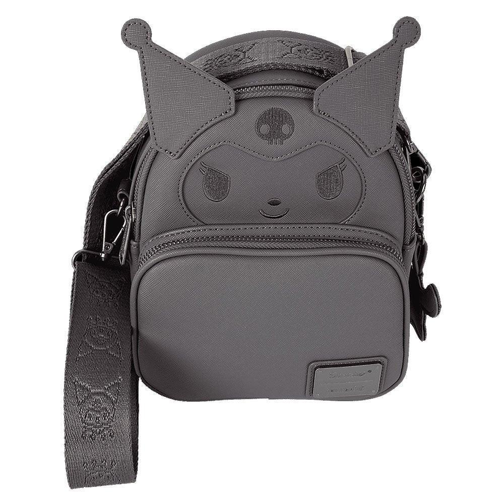 Loungefly x Kuromi Monochrome Cosplay Convertible Mini Backpack & Crossbody Bag