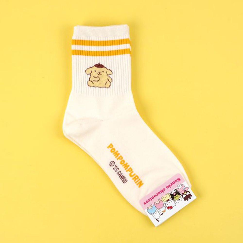 Sanrio Striped Crew Socks