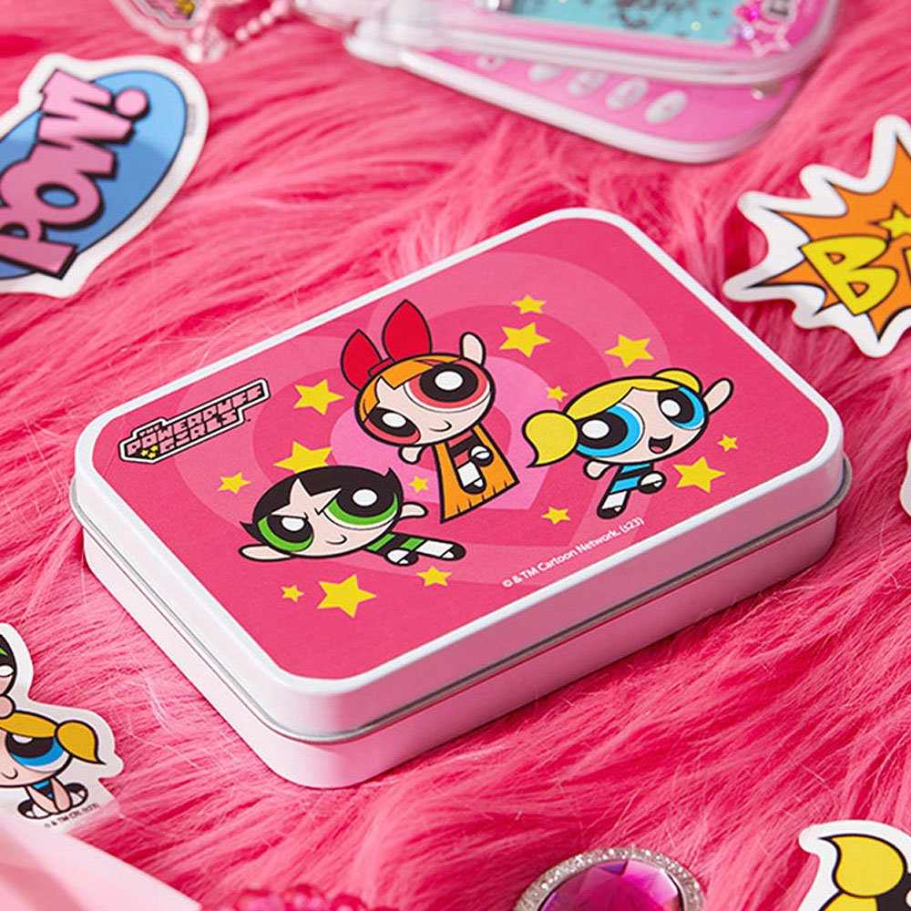 The Powerpuff Girls Y2k Tin Case Sticker Set