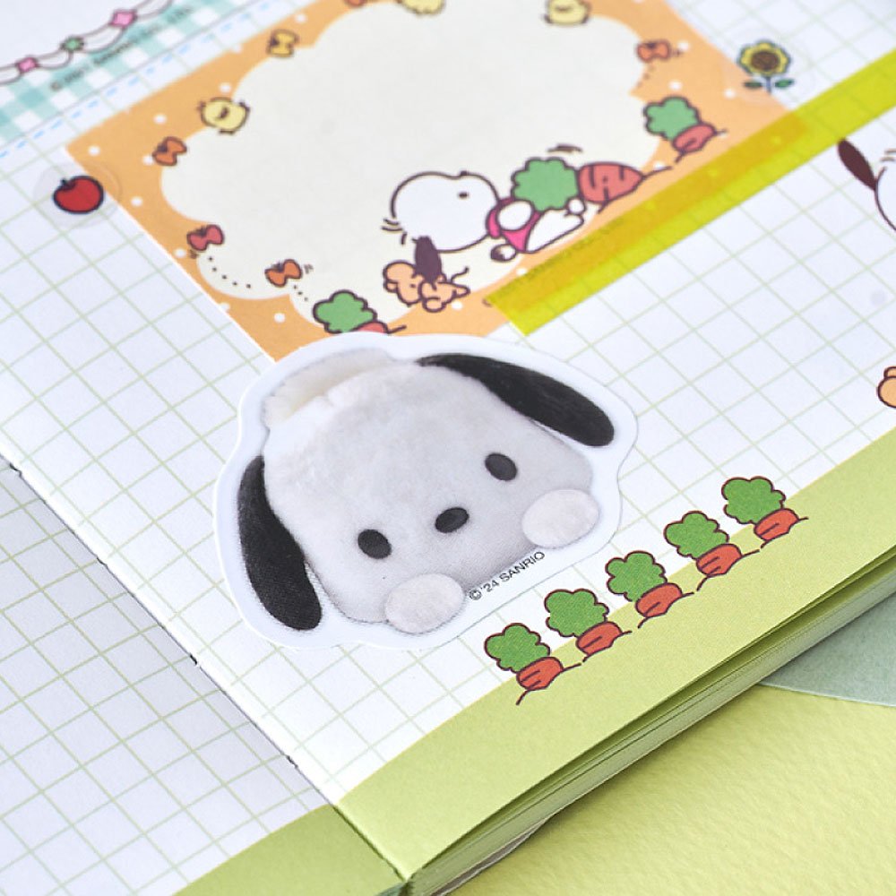 Sanrio Characters Tin Case Sticker Set :Pompom