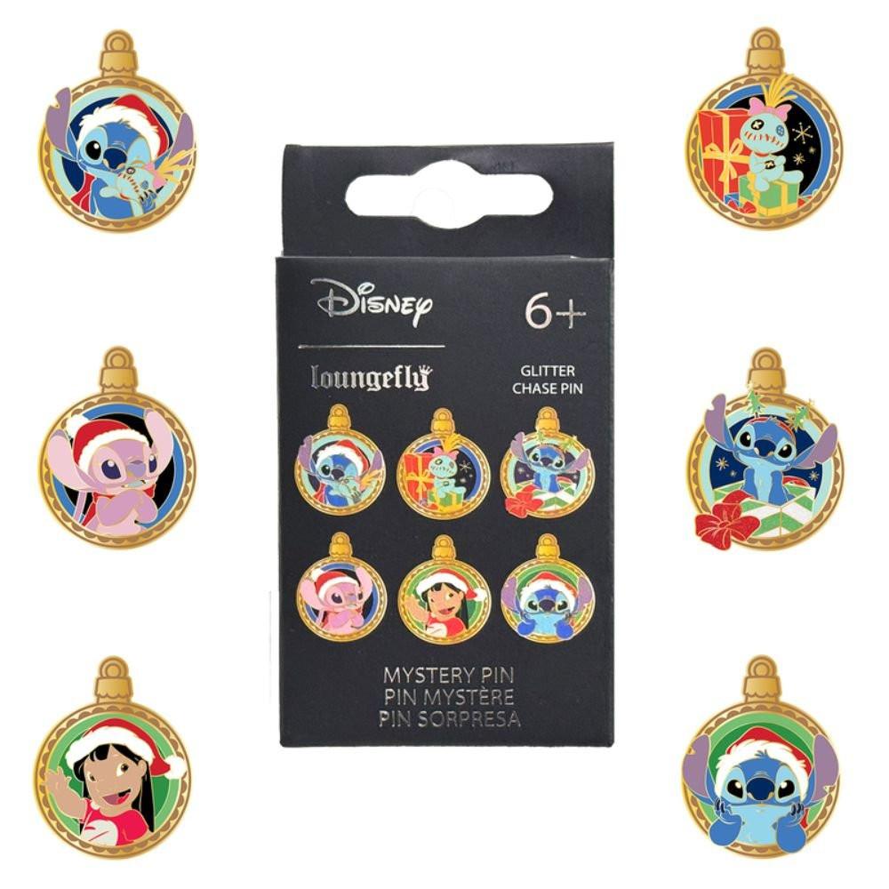 Loungefly x Lilo & Stitch Holiday Ornaments Mystery Box Pin
