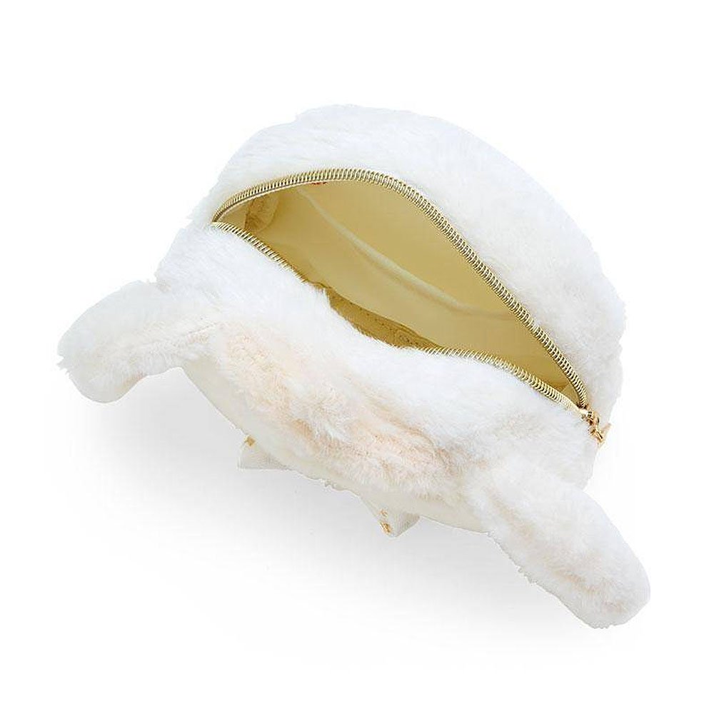 Pompompurin Fluffy Plush Clutch: White Gold