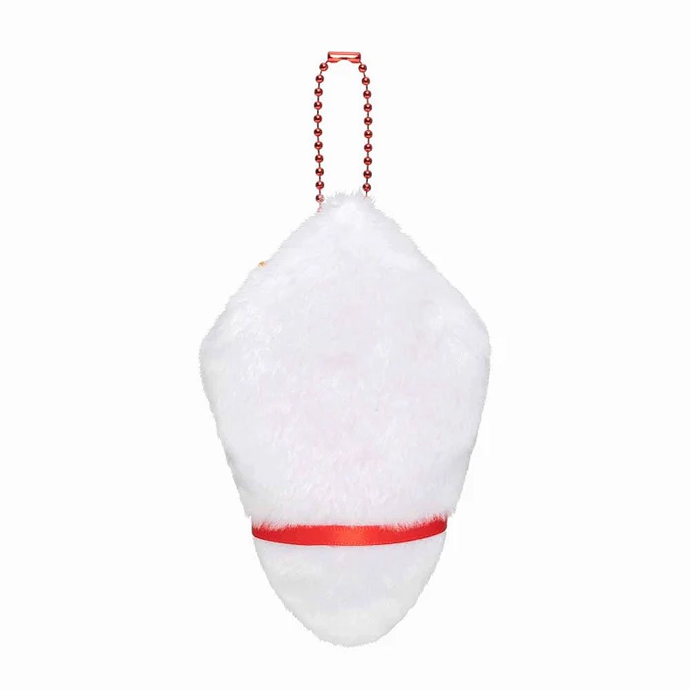 Kawaii Mofusand cat plush in swaddle key ring keychain stuffed animal