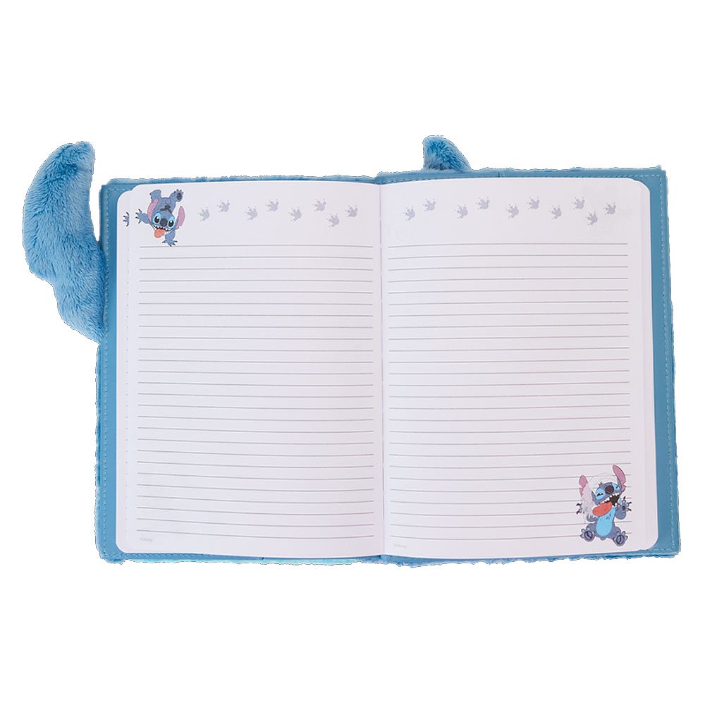 Loungefly x Stitch Plush Cosplay Refillable Stationery Journal