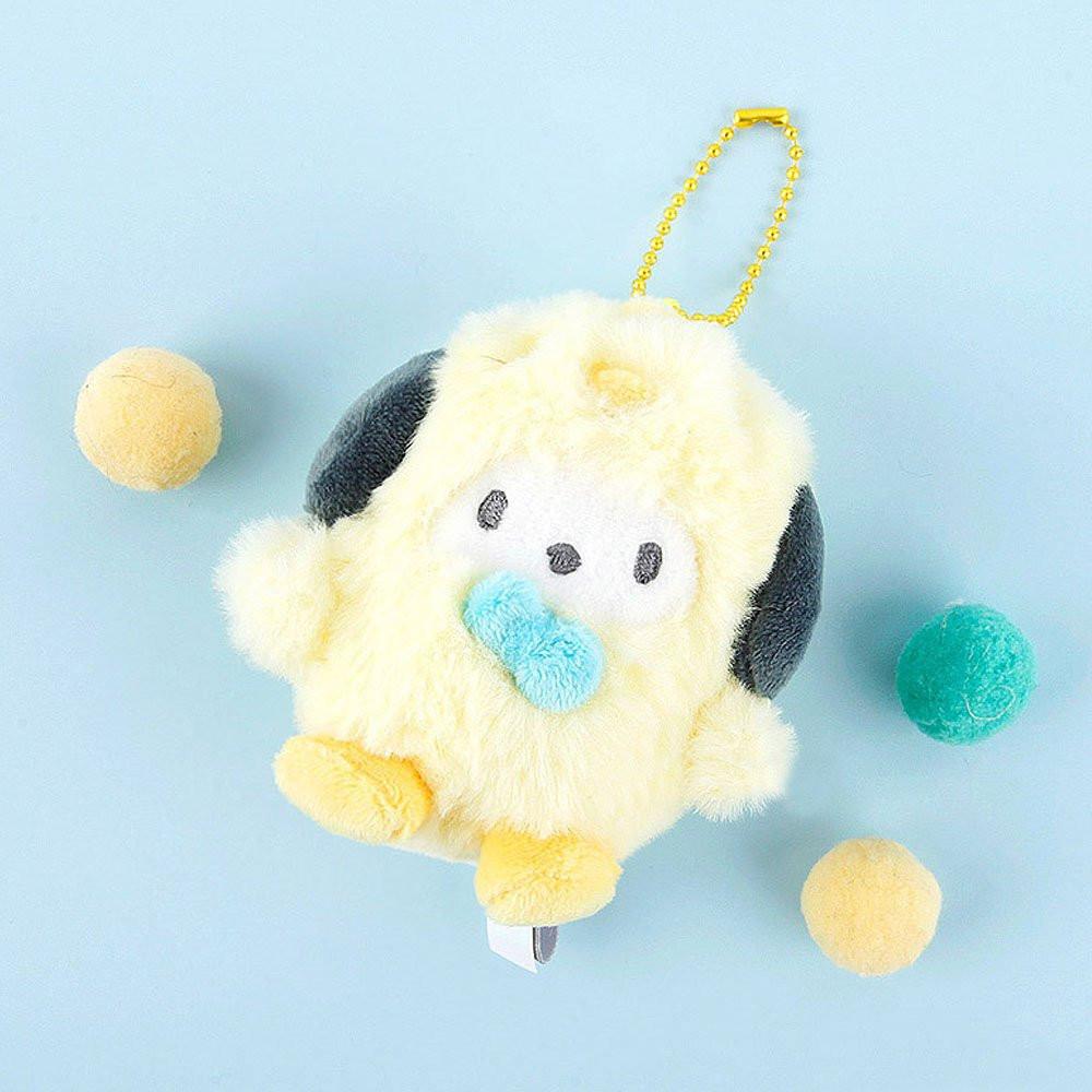 Sanrio Pochacco Chick Plush Keychain