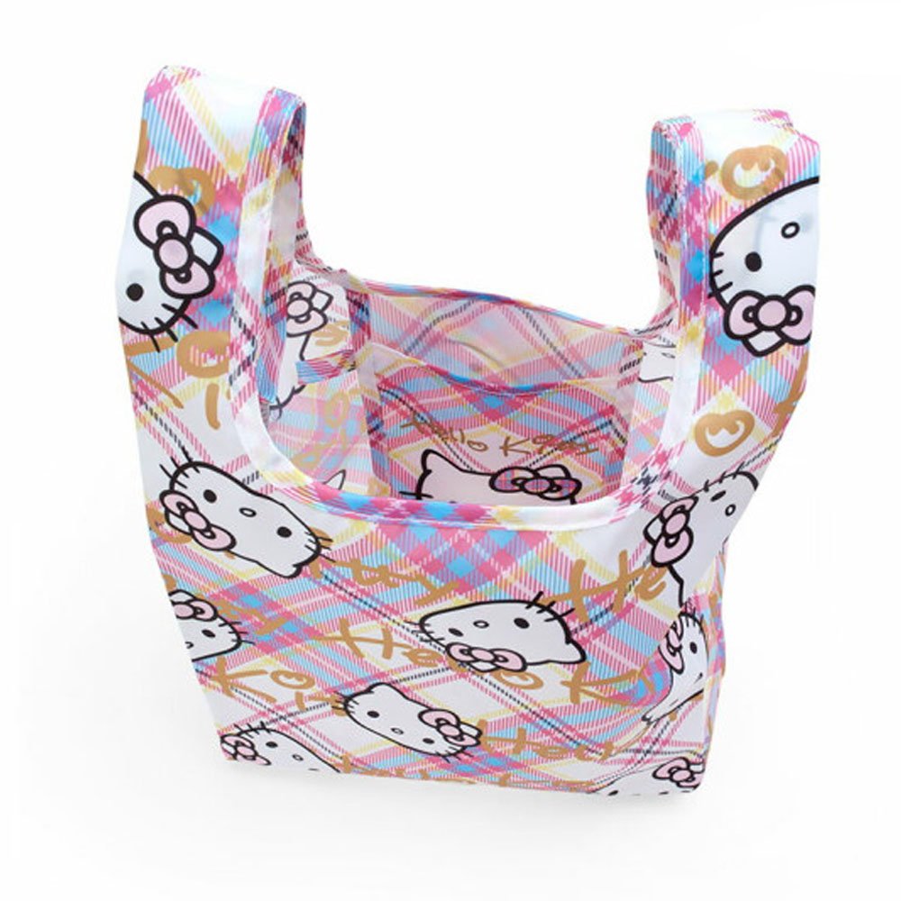 Hello Kitty Reusable Shopper Bag :D-Tartan
