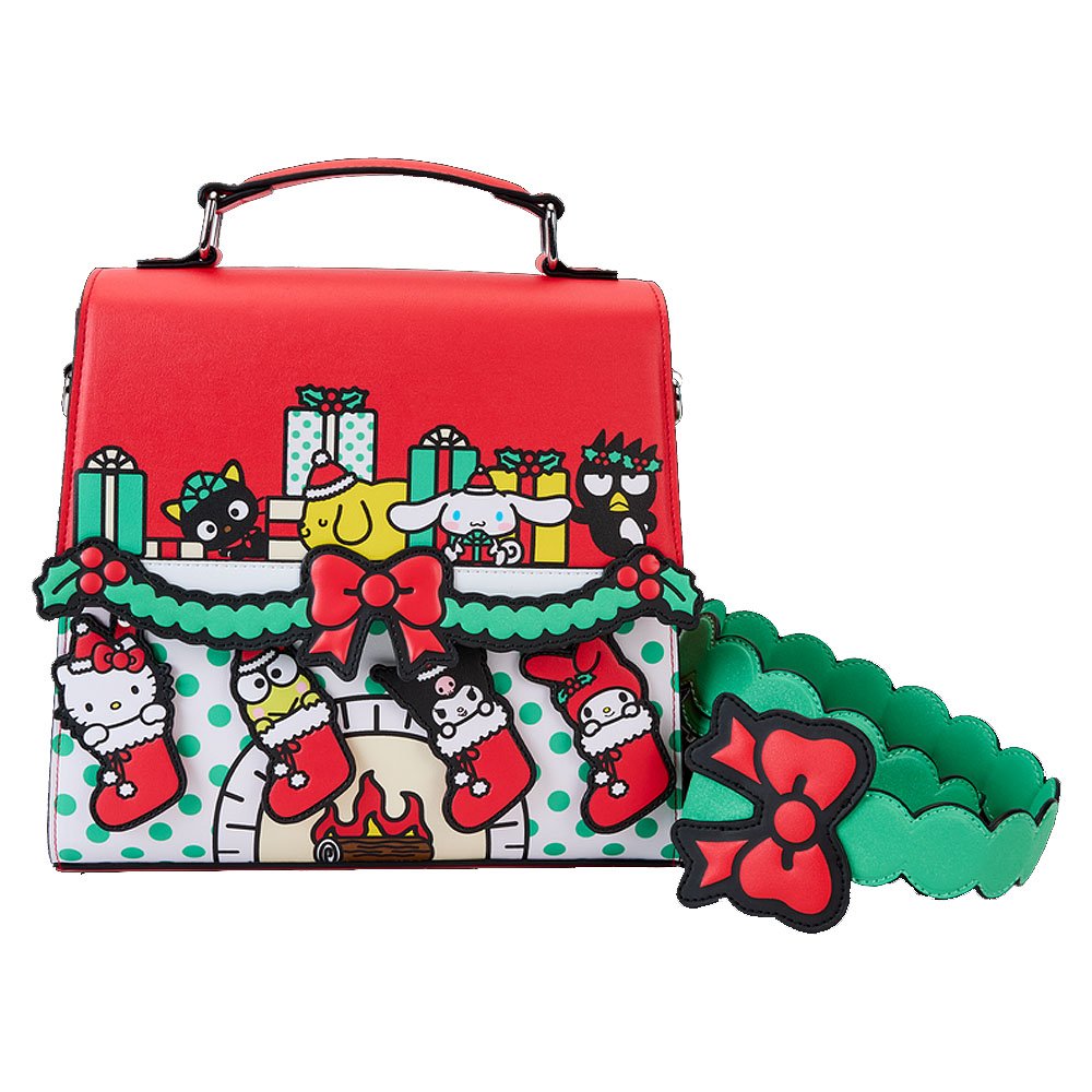 Loungefly x Sanrio Hello Kitty & Friends Holiday Stocking Crossbody Bag