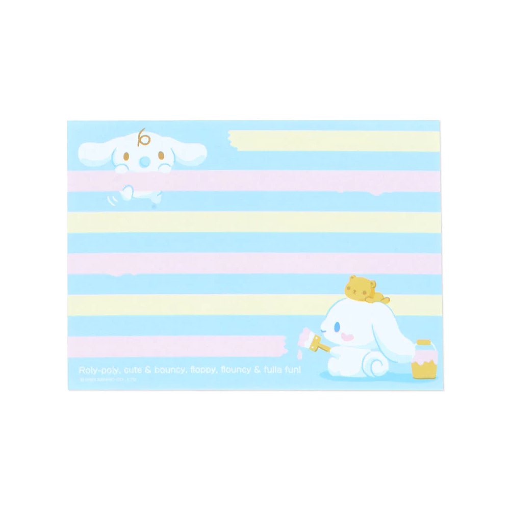 Sanrio Cinnamoroll Memo Pad & Sticker Set