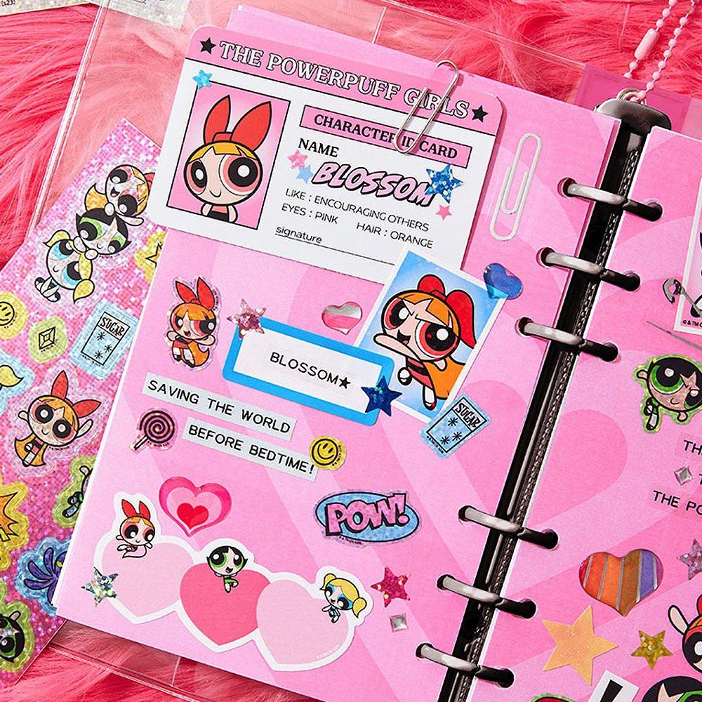 Powerpuff Girls Y2k 6 Ring Planner (A6)