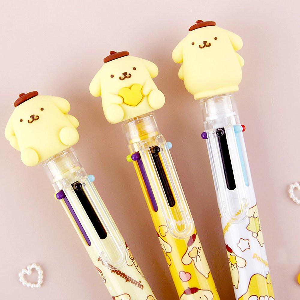 Sanrio Pompompurin Figure 6-Color Pen