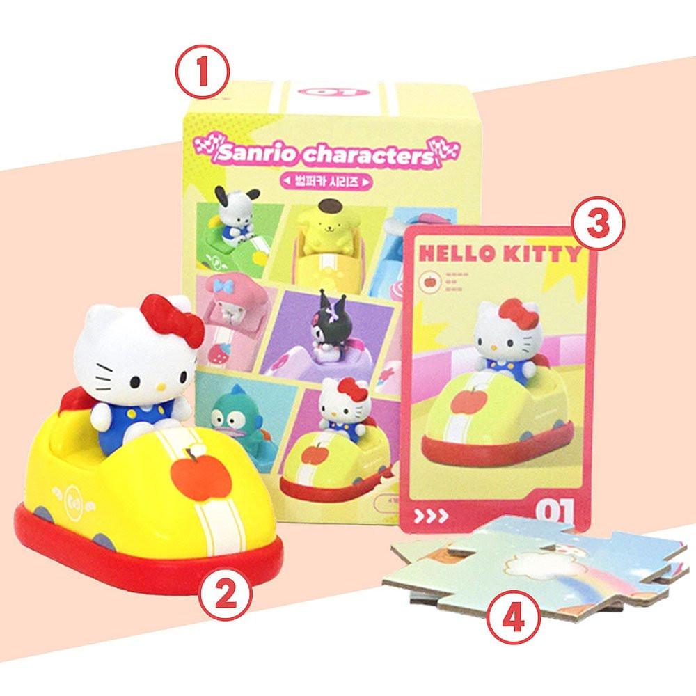 Sanrio Characters Bumper Car Figure & Puzzle Blind Box