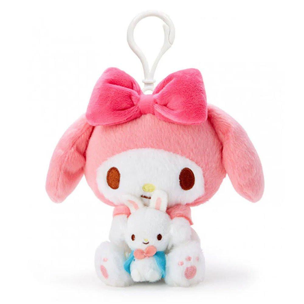 Sanrio My Melody with Pipi Plush Keychain