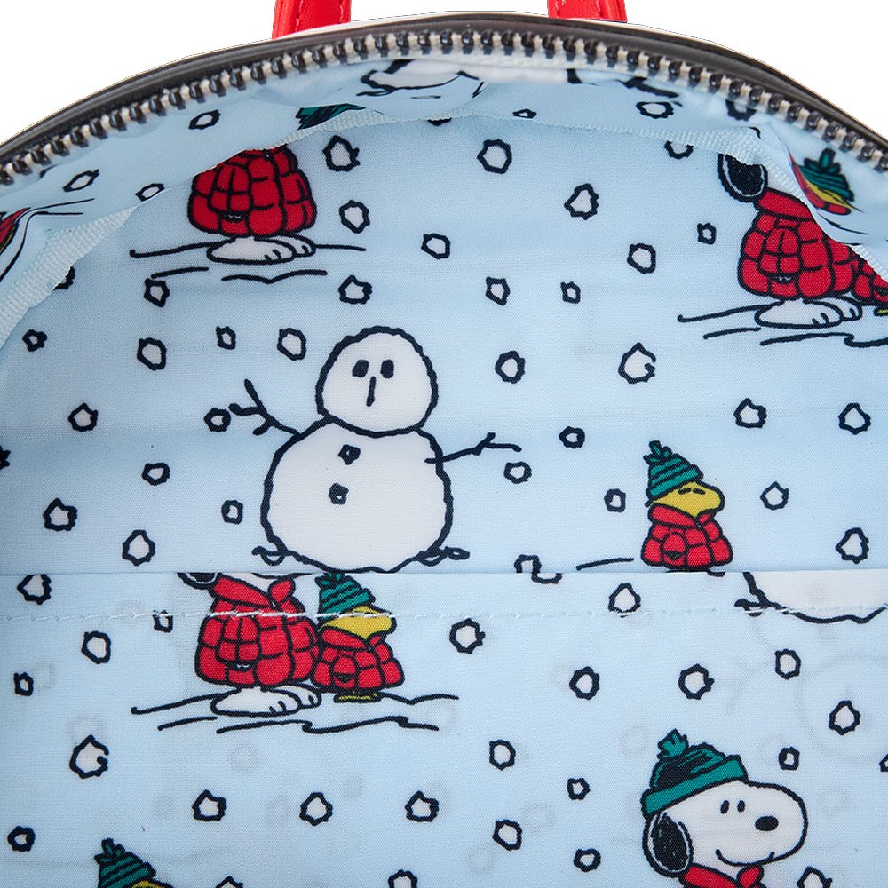Loungefly x Peanuts Snoopy Snow Day Mini Backpack