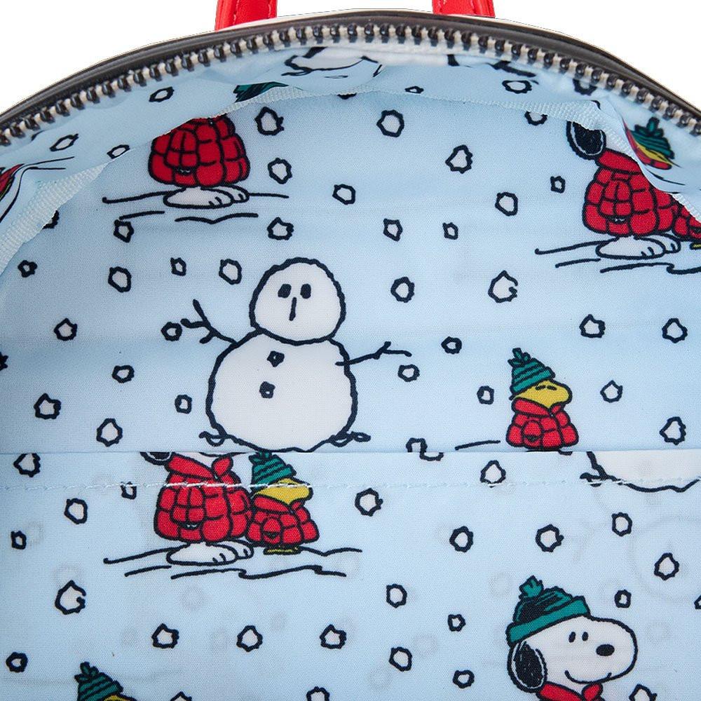 Loungefly x Peanuts Snoopy Snow Day Mini Backpack