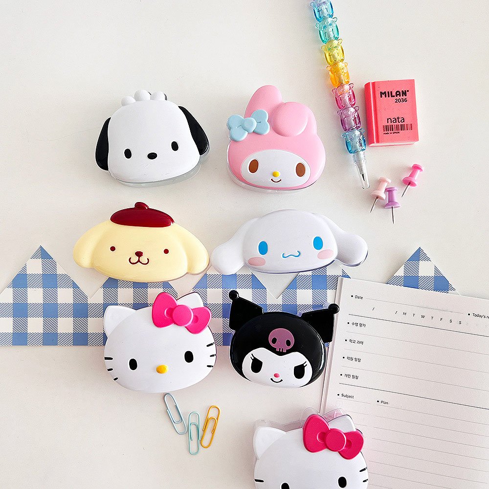 Sanrio Characters Push Pin with Face Case