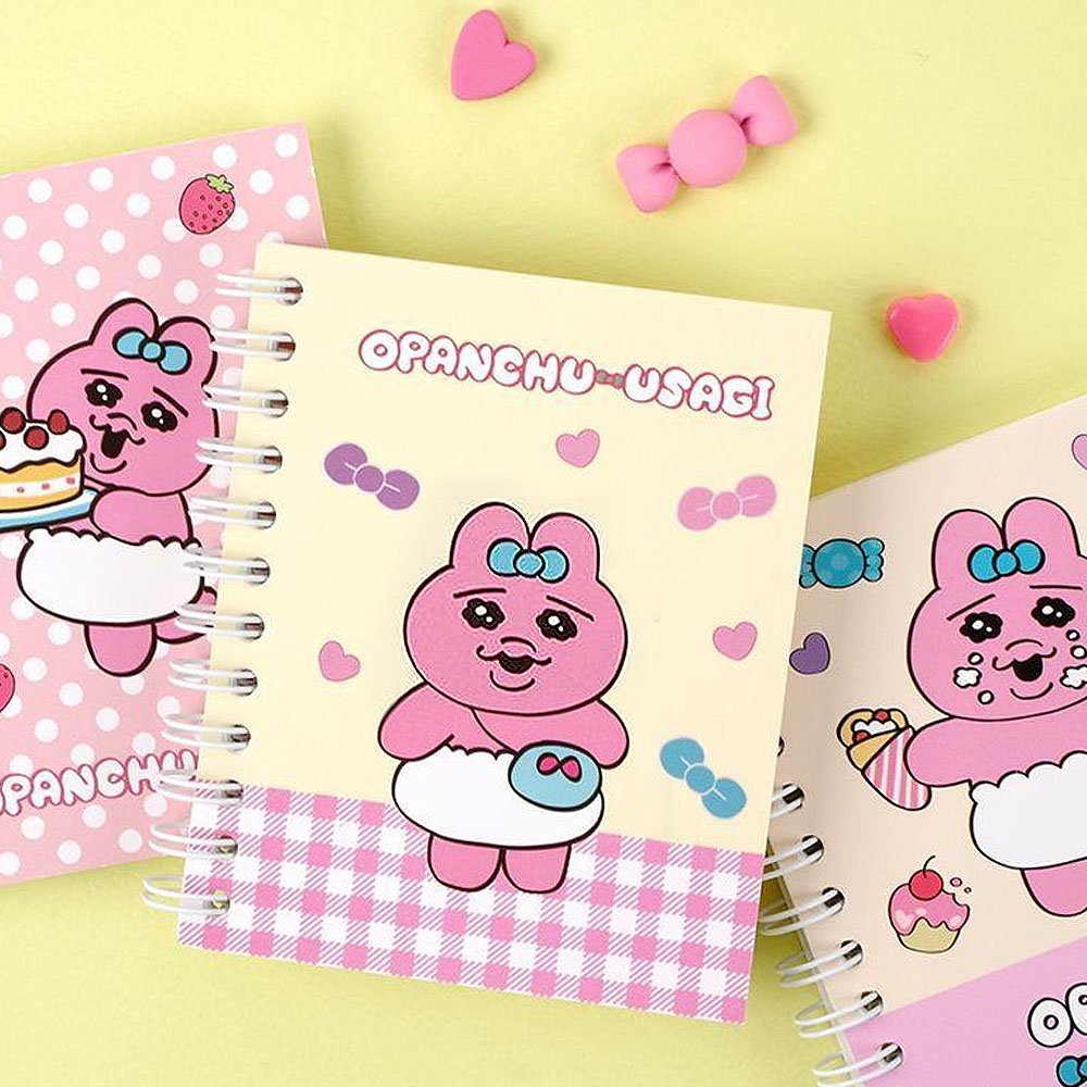 Opanchu-Usagi Mini Spiral Notebook
