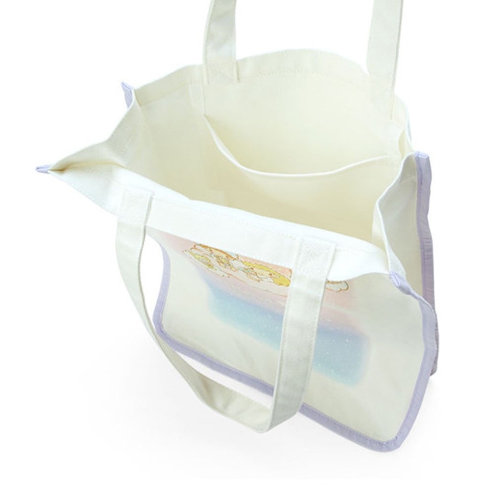 Sanrio Little Twin Stars Fluffy Tote Bag