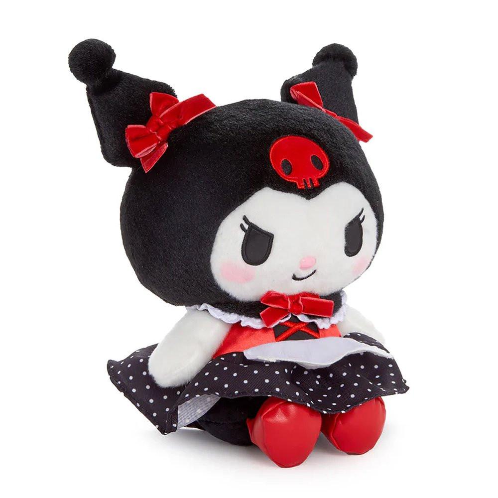 Kuromi Retro Red Polka Dot Dress 9" Plush