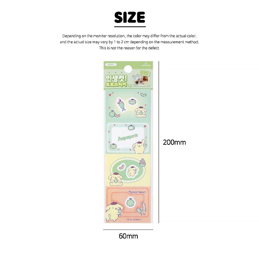 Sanrio Characters Photo Deco Sticker