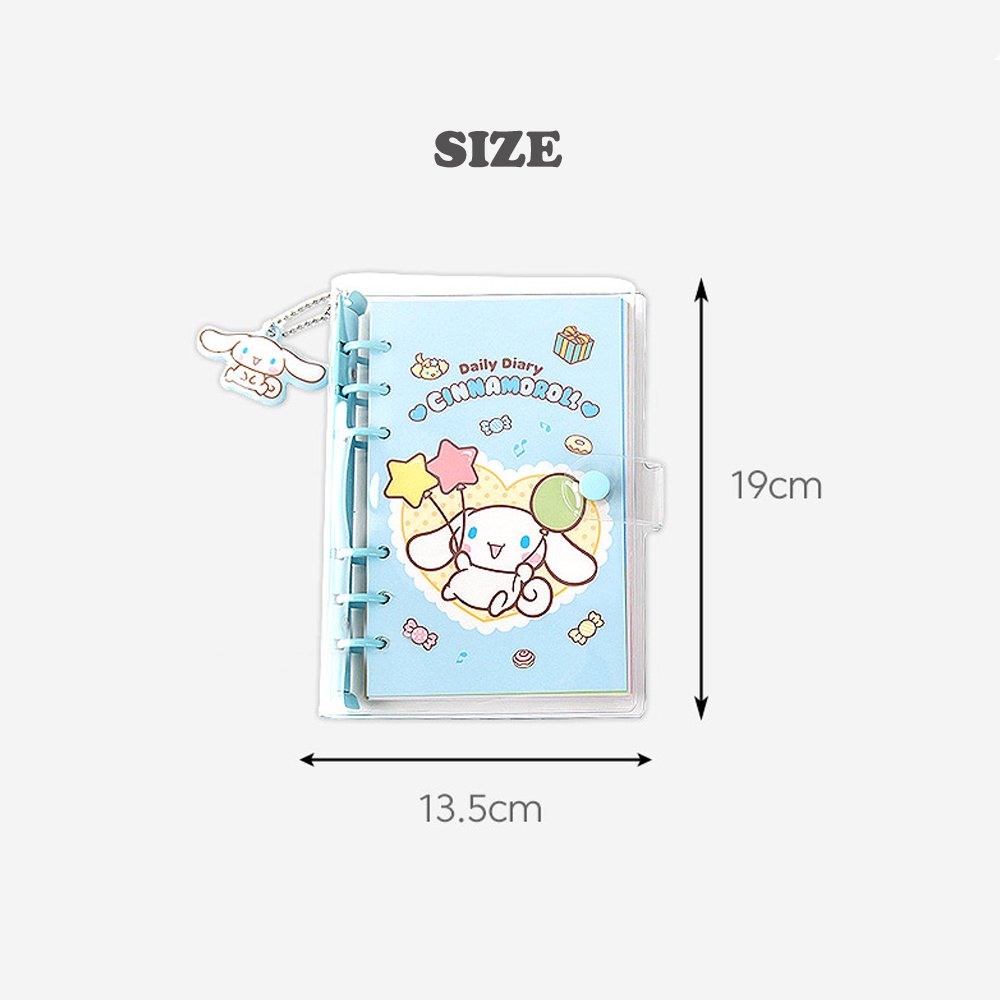 Sanrio Kuromi 6 Ring Planner with Charm