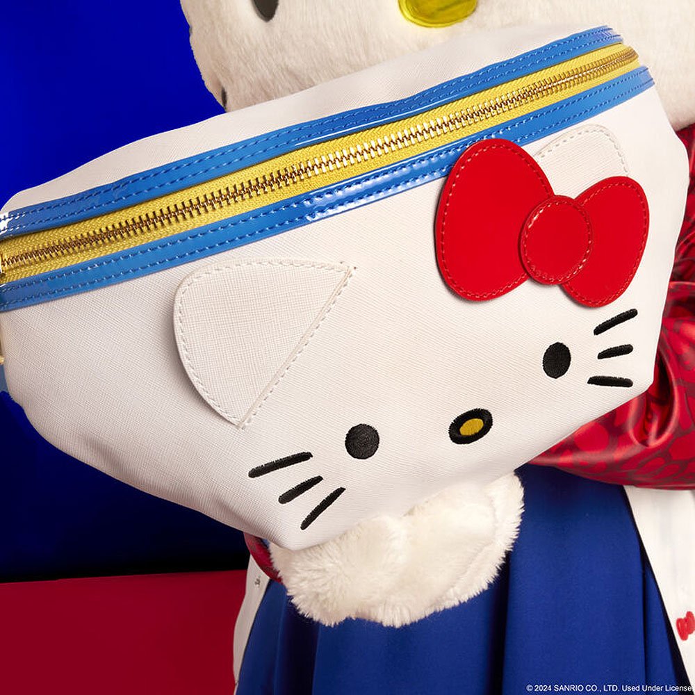 Loungefly x Sanrio Hello Kitty 50th Anniversary Cosplay Convertible Belt Bag