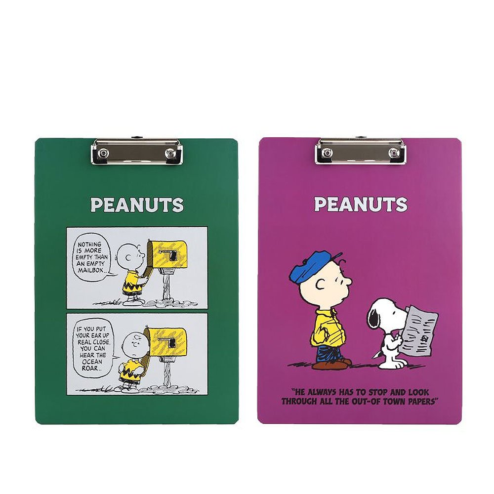 Peanuts Snoopy Paper Clip Board