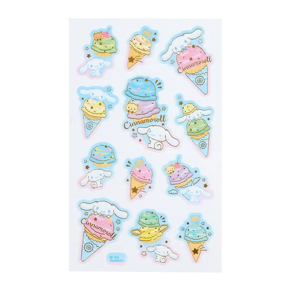 Cinnamoroll Sticker Sheet :Ice Cream Party