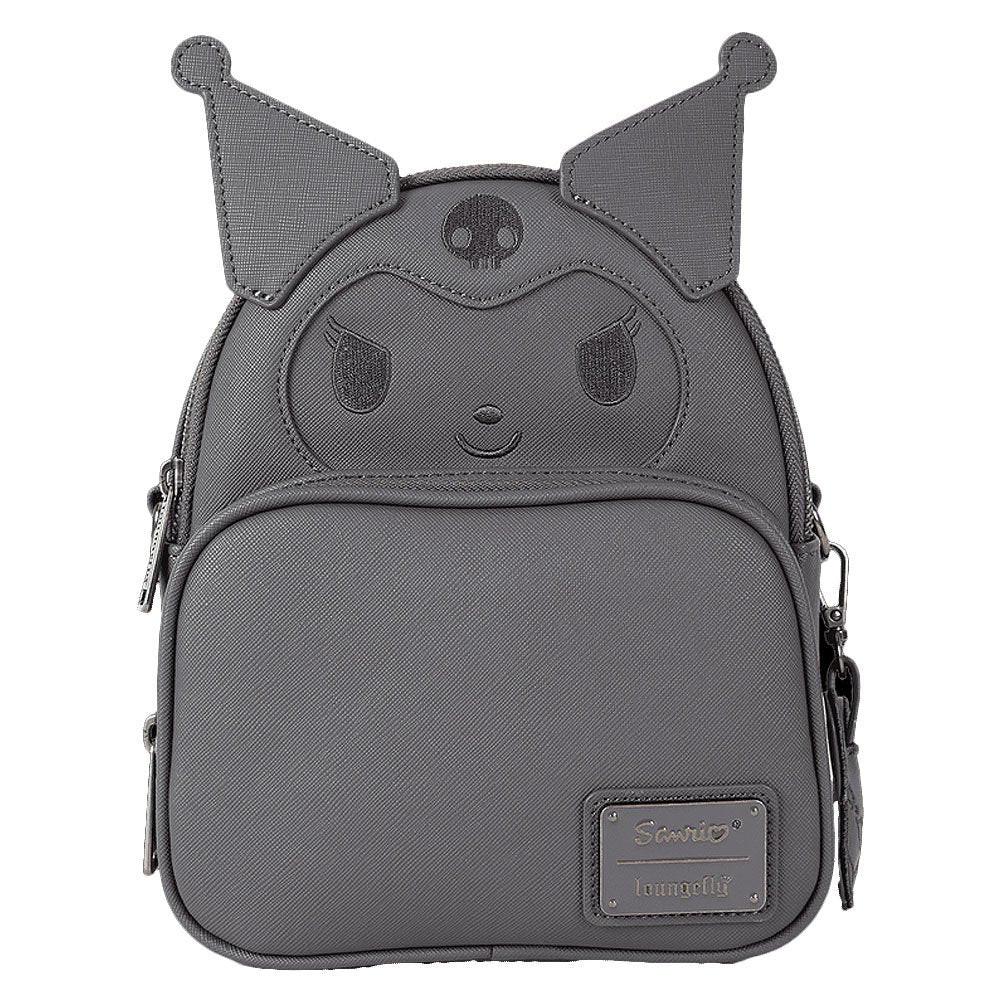 Loungefly x Kuromi Monochrome Cosplay Convertible Mini Backpack & Crossbody Bag