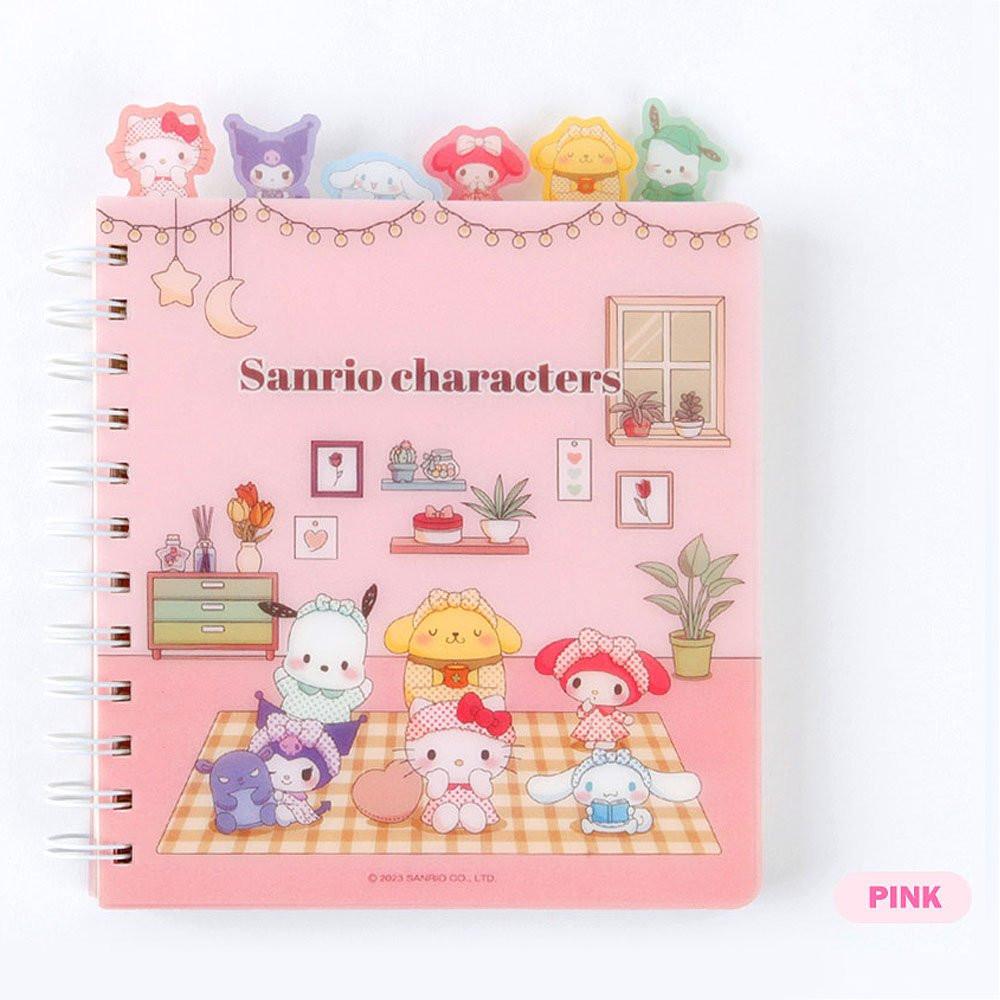 Sanrio Characters Index Notebook