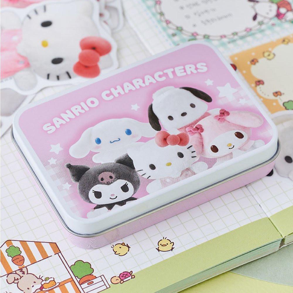 Sanrio Characters Tin Case Sticker Set :Pompom