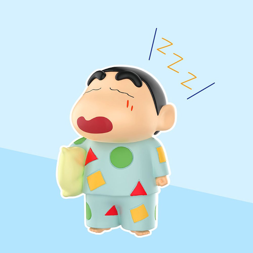 Crayon Shin-chan Pajama 3D Figure Keychain