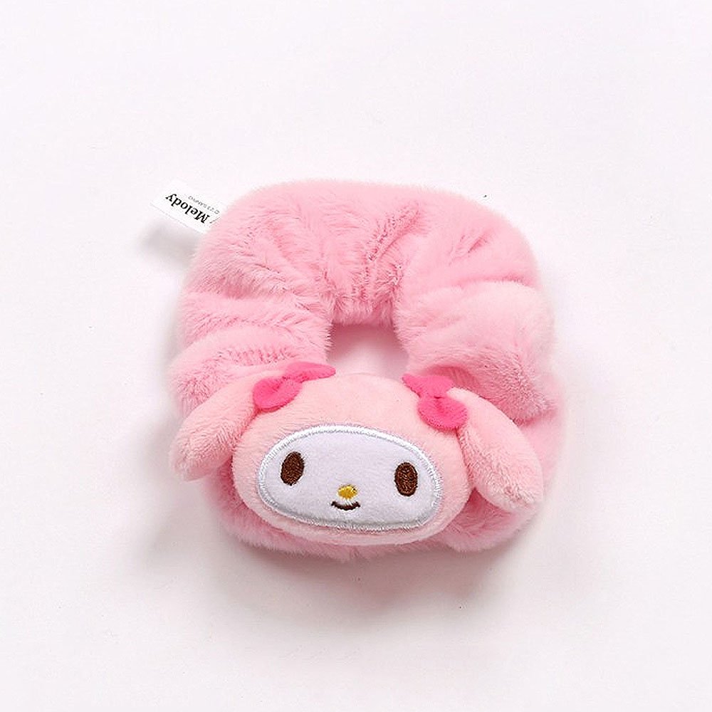 Sanrio Characters Fluffy Hair Scrunchies