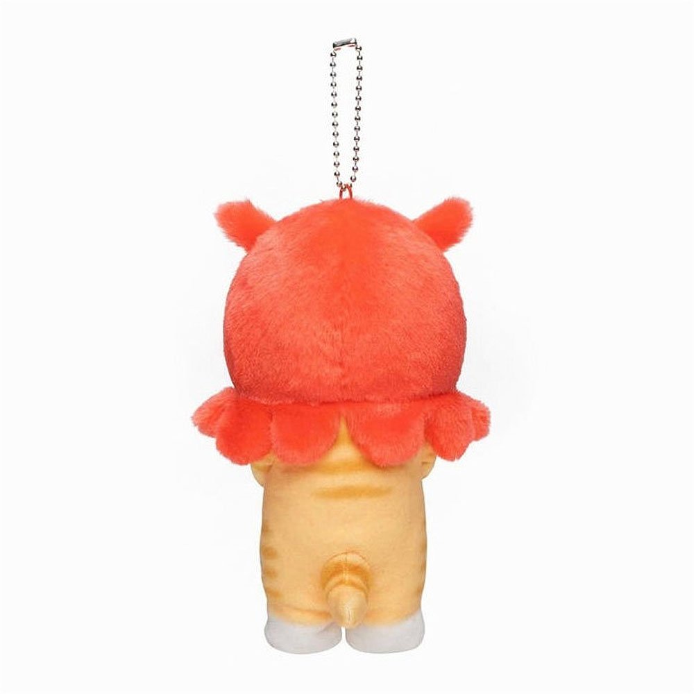 Mofusand Marine Cat Mascot Plush Keychain: Octopus