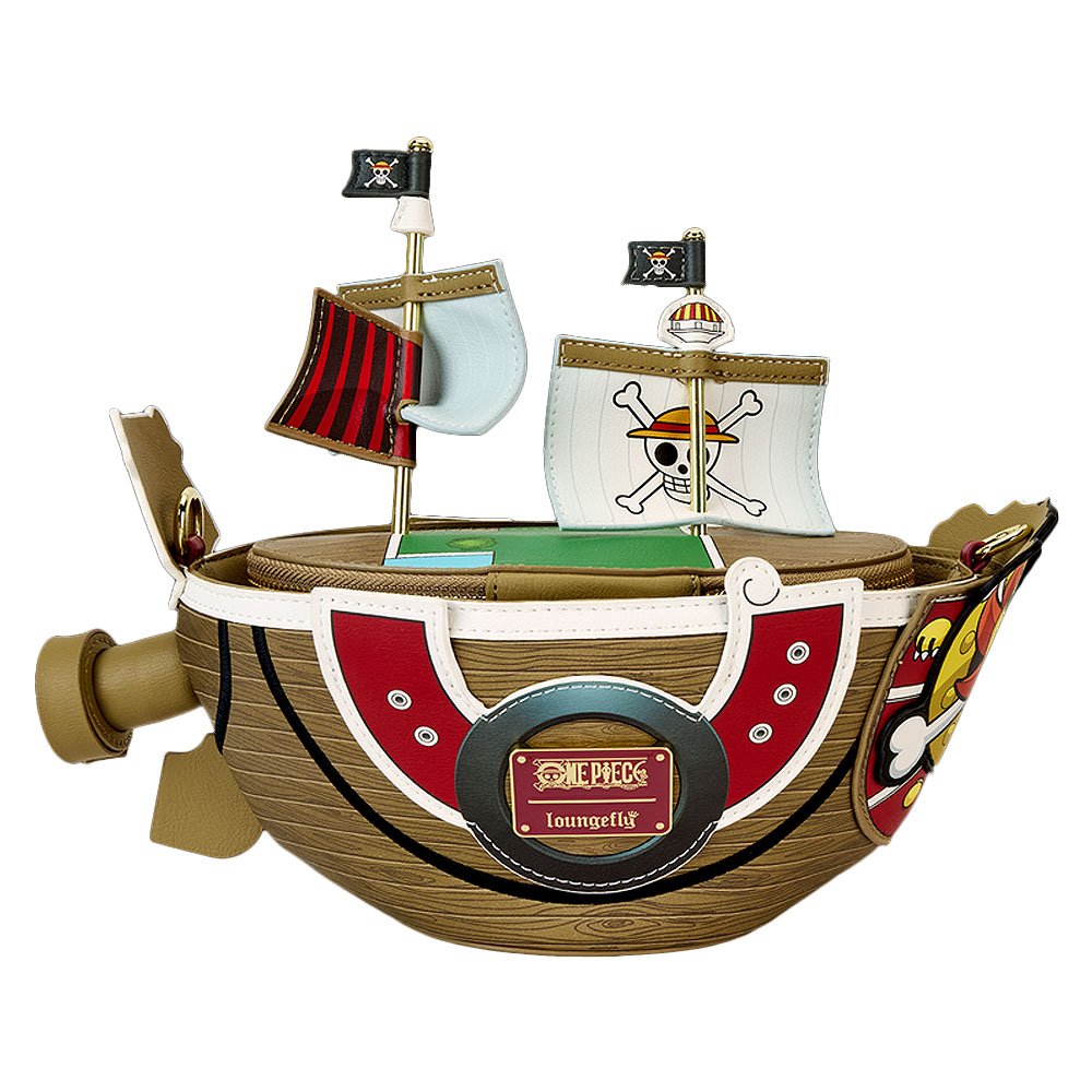 Loungefly x One Piece Thousand Sunny Ship Figural Crossbody Bag