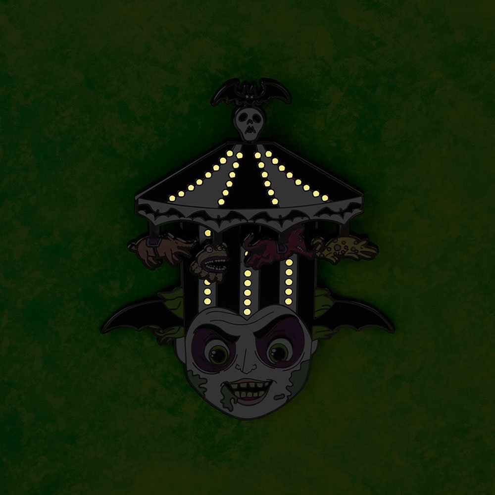Loungefly x Beetlejuice Carousel Hat 3" Collector Box Sliding Pin