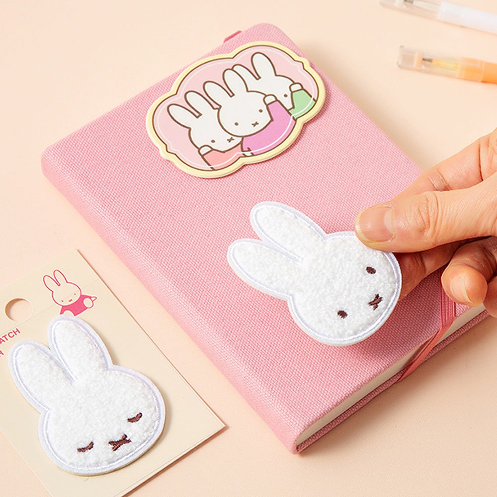 Miffy Fluffy Patch Sticker