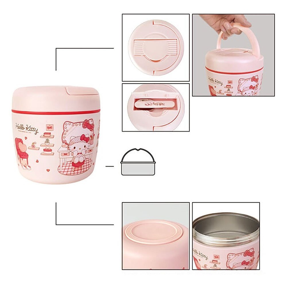 Sanrio Hello Kitty Insulated Stainless Bento Box
