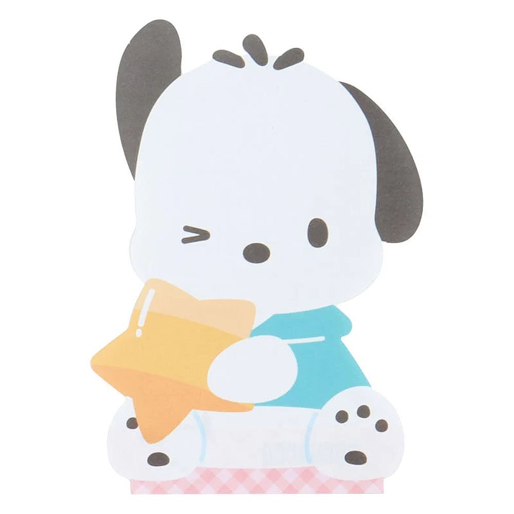 Sanrio Pochacco Die-Cut Memo Pad